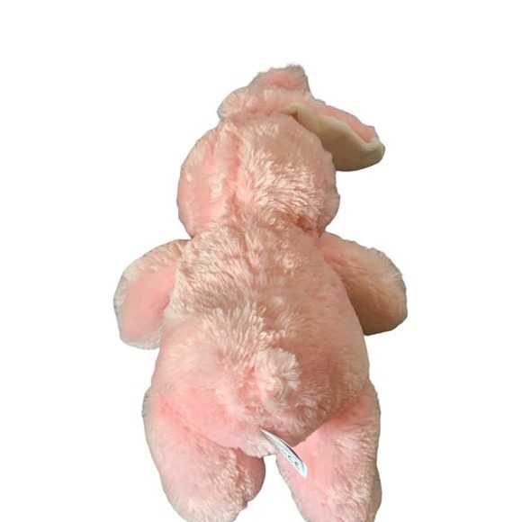 Enchanting Kellytoy Easter Bunny: Adorable Floral Bow & Carrot Feet - Picture 4 of 9